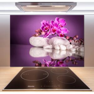 Panel do kuchyne Ružová orchidea pl-pksh-100x70-f-82457632