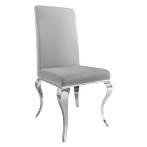 Jedálenská stolička Modern Barock sivá