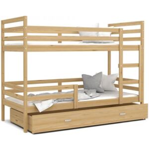 Detská posteľ JACEK 80x160 cm BOROVICA