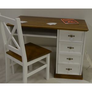 Písací stôl - malý, dopredaj 105x60x76cm (RUS17A)
