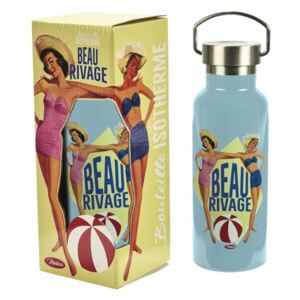 Termo fľaša "Beau Rivage" ? 7 x H. 21 cm, plech
