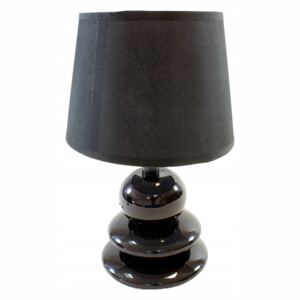 APT Nočná lampička 60W, čierna, ZD71A