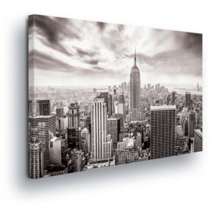 Obraz na plátne - Black and White New York II 100x75 cm