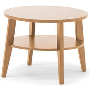 Konferenčný stolík Holly, Ø 600x500 mm, dub