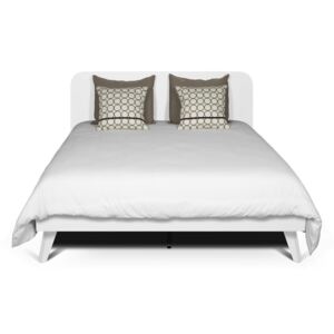 Biela posteľ TemaHome Mara, 180 × 200 cm