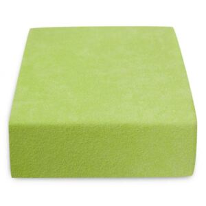 Froté plachta zelená 180x200 cm Gramáž: Standard (180 g/m2)