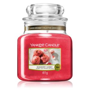 Yankee Candle vonná sviečka Roseberry Sorbet Classic stredná
