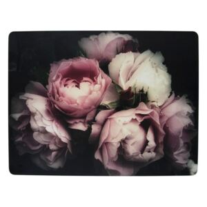 4ks pevné korkové prestieranie Vintage Rose - 30 * 40 * 0,4 cm
