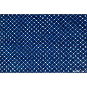 ITC Belgie Zátěžový koberec Strauss 77 - modrý - 4m