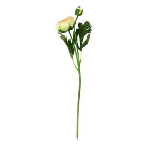 Umelá kvetina Ranunculus, biela