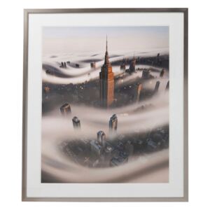 KARE DESIGN Obraz v ráme NY Storm 90×100 cm