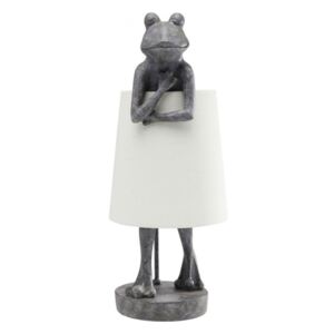 KARE DESIGN Stolná lampa Animal Frog – šedá
