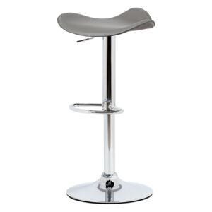 Barová stolička aub-440 grey sivá- výškovo nastaviteľná