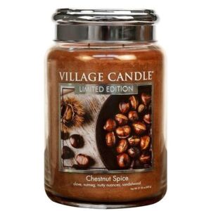 Svíčka Village Candle - Chestnut Spice 602g
