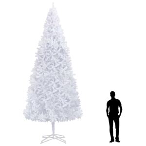 Umelý vianočný stromček 500 cm, biely