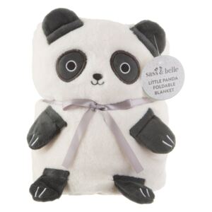 Sass & Belle Jemná flísová detská deka - Panda