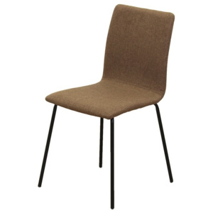 Jedálenská stolička, hnedá/čierna, RENITA | TEMPO KONDELA