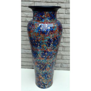 Váza DIVA modrá -vzor GUCCI veľká 80 cm