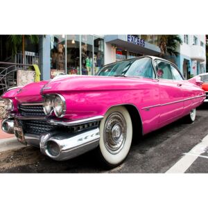 Umelecká fotografia Pink Classic Car, Philippe Hugonnard
