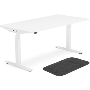 Kancelárska zostava: Stôl Modulus + podložka pre prácu v stoji