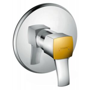 Hansgrohe Metropol Classic - Páková sprchová batéria pod omietku s pákovou rukoväťou , chróm/vzhľad zlata 31365090