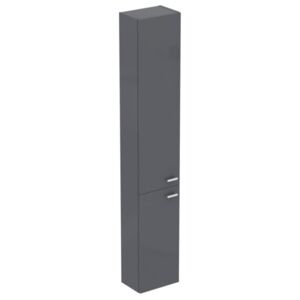 Ideal Standard Connect Space - Vysoká skrinka 1750x300 mm, Lesklý lak stredne šedý, E0379KR