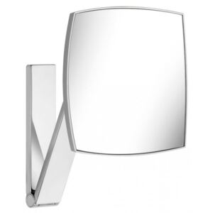 Keuco iLook move - Kozmetické zrkadlo bez osvetlenia, trojrozmerné nastaviteľné rameno, 5x zväčšenie, 200 x 200 mm, chróm 17613010000