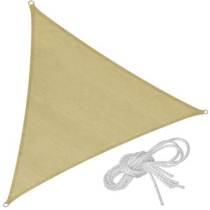 Tectake 401808 tieniaca plachta proti slnku trojuholník, variant 1 - 360 x 360 x 360 cm