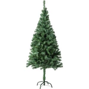 Tectake 402817 umělý vánoční stromek - 150 cm, 310 konečky zelené