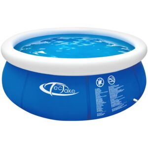 Tectake 402897 bazén kruhový ø 240 x 63 cm - modrá