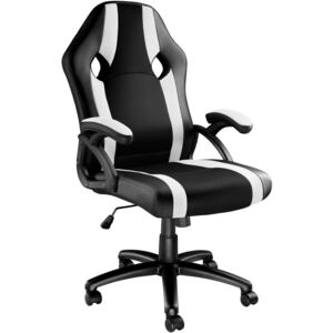 Tectake 403485 kancelárska stolička goodman - černá/bílá