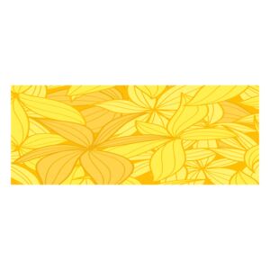 Moderný obraz fotografie na akrylu Žlté kvety pozadia pl-oa-125x50-f-39162100