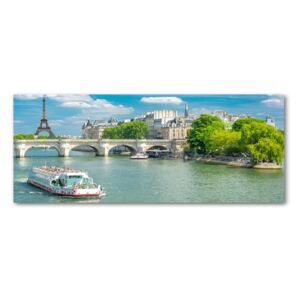 Foto obraz akryl do obývačky Seina Paríž pl-oa-125x50-f-73852810