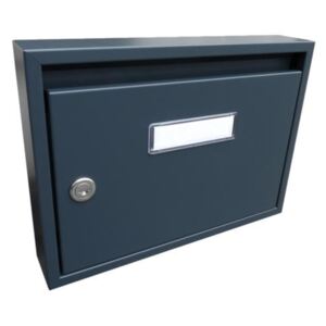 Poštová schránka DLS-E-01, vhod formát A4, interierové schránky, antracit RAL 7016