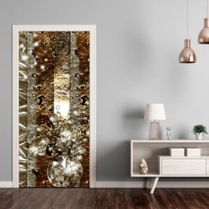 Fototapeta na dvere Bimago - Golden Background + lepidlo zadarmo 90x210 cm