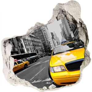 Foto fotografie diera na stenu Taxi New York