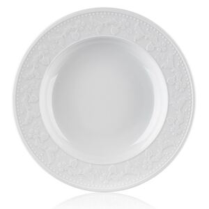 Banquet Tanier porcelánový hlboký SILVIA, 22 cm