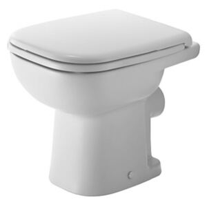 Duravit D-Code - Stojace WC, 35x48 cm, biele 21080900002