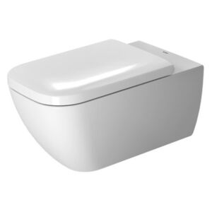 Duravit Happy D.2 - Závesné WC, rimless, 365 x 620 mm, biele 2550090000