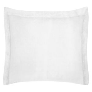 Biela obliečka na vankúš NOVA COLOUR 50x60+4 cm
