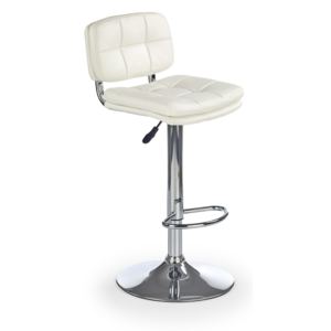 Halmar H75 barová stolička biela