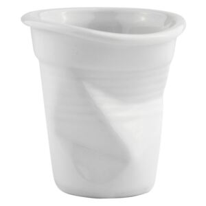 Biely porcelánový hrnček KJ Collection, 100 ml