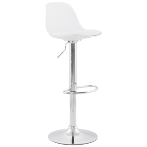 Moderná barová stolička Landon biela