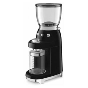 Čierny mlynček na kávu SMEG 50's Retro