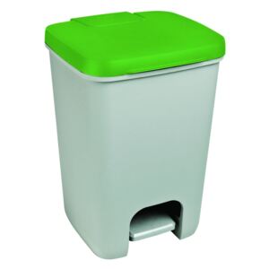 Sivo-zelený odpadkový kôš CURVER Essentials, 20 l