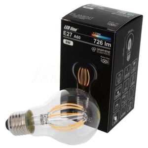 LEDIN LED žiarovka Filament A60D 6W 726lm 2700K E27