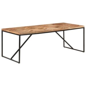 Jedálenský stôl 200x90x76 cm akáciový a mangovníkový masív