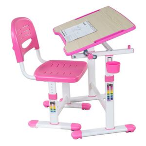 FD Rastúci písací stôl pre deti Pikolo II - rôzne farby Farba: Ružová