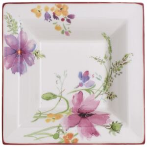 Hranatá porcelánová miska s motívom kvetín Villeroy & Boch Mariefleur Gifts