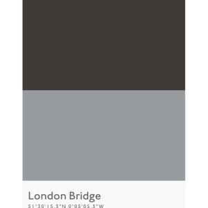 Underground London Bridge, (96 x 128 cm)